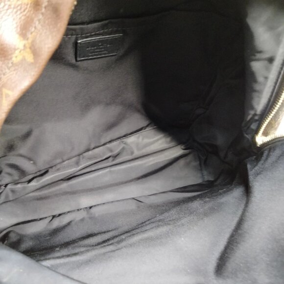 Authentic Louis Vuitton Palm Springs MM Brown Monogram Backpack LC484-022326